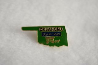 Oklahoma State Colorful Lapel Pin