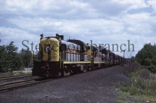 Slide - El Auto Rack Train @otisville Ny; 7/1968