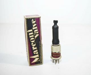 Fantastic Nos Marconi Catkin Valve Type Vms4 First All Metal Construction Valve