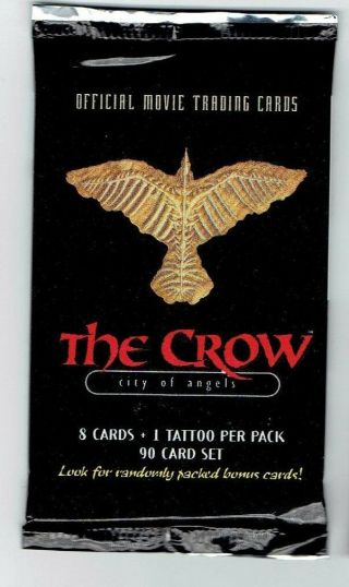 22x The Crow City Of Angels Official Movie Trading Cards Packs 1996