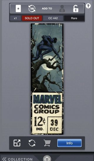 Topps Marvel Collect Digital Corner Box Die Cut Full Set Of 9 Cards Rare