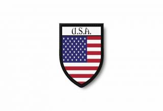 Patch Patches Emblem Iron On Glue Print Flag World Usa United States