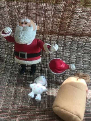 Rudolph The Red Nosed Reindeer Figurines Santa And Accessories