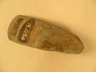 Native American Small Stone Adz Gouge Celt Artifact 4 - 1/4 Inches X 1 - 5/8 Inches