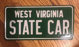 West Virginia State Car License Plate - With Envelope - Hard To Find
