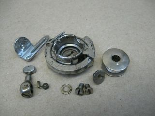 Vtg Singer 201 - 2 Sewing Machine Service Parts Hook Bobbin Case Needle Clamp &&