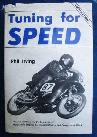 Vintage Motorcycle Speed Tuning Book Norton Vincent Triumph Bsa Ajs Velocette