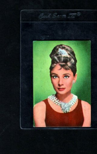 1960 Audrey Hepburn Card Joy Amsterdam 25 Stunning Card