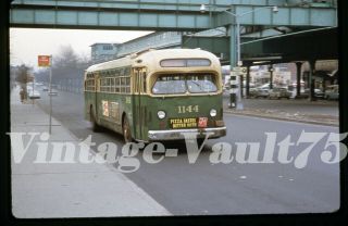 Duplicate Slide Bus Gmc 1144 Sts Surface Transit York City 1963 Bronx Bx20