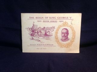 1935 Wills Cigarette Card Album The Reign Of King George V