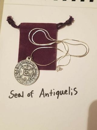 Seal Of Antiquelis Amulet - Brings Wealth And Prosperity - Charged And Ready
