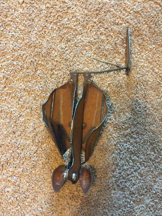 Modern Artisans Hanging Garden Bat,  American Handmade : Open Wings,  Facing Right