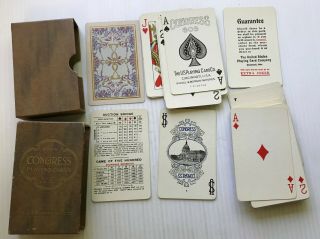 The U.  S Playing Card Co.  Congress Card 606 Playing Cards Deck