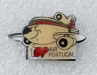 Tap Air Portugal The National Airline Of Portugal Lapel Pin Badge