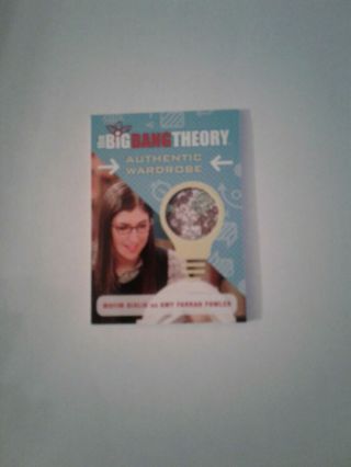 The Big Bang Theory Seasons 6&7 Mayim Bialik As Amy Wardrobe Card - M36