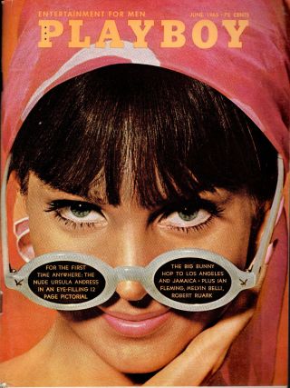 Playboy June 1965 - Nude Ursula Andress,  Ian Fleming,  Melvin Belli Interview