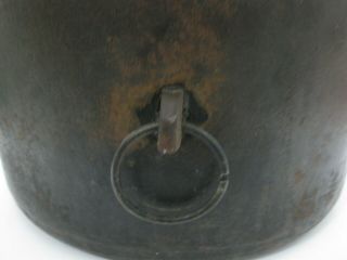 Vintage GRISWOLD ERIE 8 Cast Iron 811A Pot Kettle Slanted Logo 2