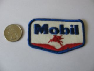 Vintage Mobil Pegasus Oil Gasoline Gas Patch Embroidered Nos Old Stock