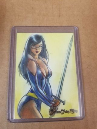 Huy Truong Grimm Fairy Tales Sketch Card