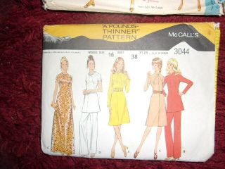 Vintage Ladies Sewing Patterns size 16 [ 12 in all ] 5 uncut [ ] 5