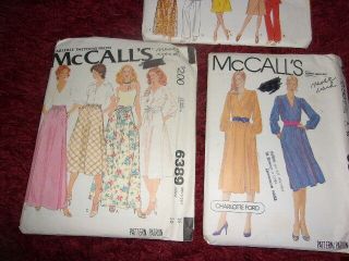 Vintage Ladies Sewing Patterns size 16 [ 12 in all ] 5 uncut [ ] 6