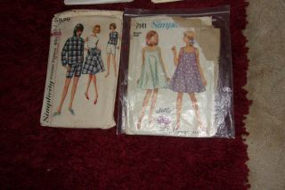 Vintage Ladies Sewing Patterns size 16 [ 12 in all ] 5 uncut [ ] 8