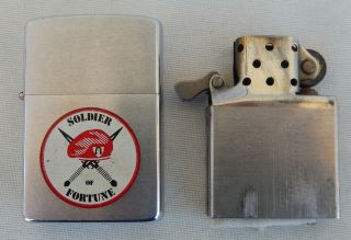 1983 ZIPPO Lighter Special Forces Soldier Of Fortune 2