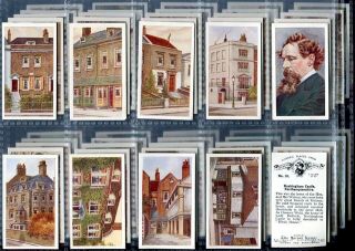 Tobacco Card Set,  R&j Hill,  Historic Places From Dickens Classics,  Std,  1926
