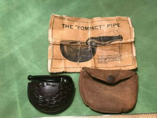 Early Lhs Vest Pocket Pipe With Windscreen Pipe Comes With Sleeve And D