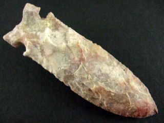 Fine Authentic 4 Inch Collector Grade Missouri Graham Cave Point Arrowheads