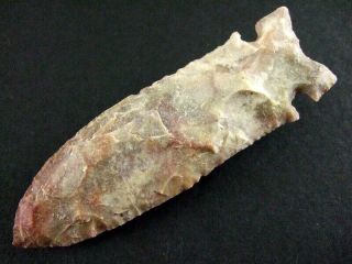 Fine Authentic 4 Inch Collector Grade Missouri Graham Cave Point Arrowheads 2