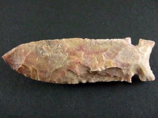 Fine Authentic 4 Inch Collector Grade Missouri Graham Cave Point Arrowheads 3