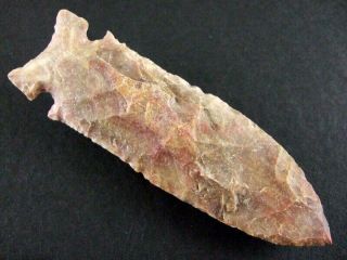 Fine Authentic 4 Inch Collector Grade Missouri Graham Cave Point Arrowheads 4