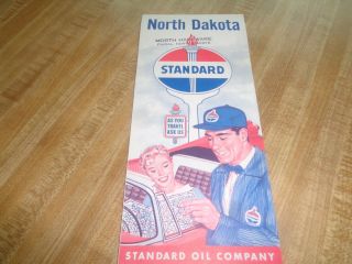 North Dakota Standard Oil Company,  Road Map (1957)