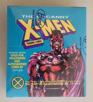 1992 Impel The Uncanny X - Men Trading Card Box