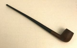 Vintage Sir John Estate Tobacco Smoking Pipe Imported Briar Gandalf 10 " Long