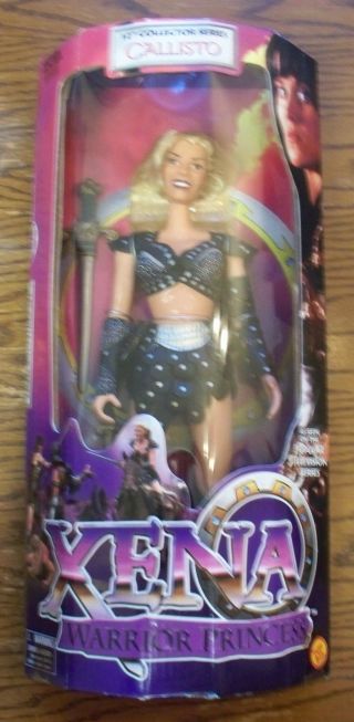 12 " Xena Warrior Princess Callisto Doll 42010/42013 Toy Biz 1998