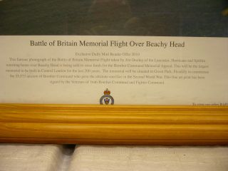 Battle of Britain Memorial Flight Print Dooley 2010 signatures D - 0202 - DM - W29 5