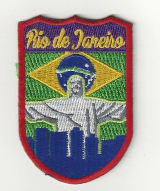 Rio De Janeiro Brazil Souvenir Patch