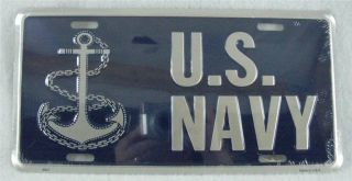 United States U.  S.  Navy License Plate Car Truck Tag Sailor Seals Military