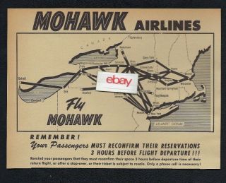 Mohawk Airlines 1950 