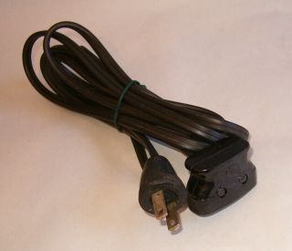 Singer Sewing Machine Power Cord With Bakellite Plug 201 15 - 91 66 99