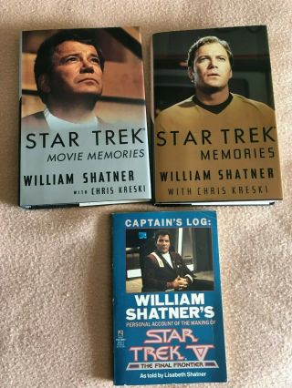 William Shatner Star Trek,  Memories,  Movie Memories,  Star Trek V Final Frontier