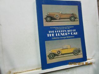 Book: The Golden Age Of The Luxury Car " By Hildebrand - - On Custom Cars