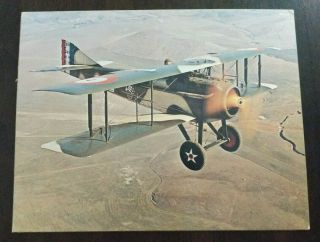 Rare Eddie Rickenbacker Spad Xiii S4523 Aircraft Collectible Photo Print