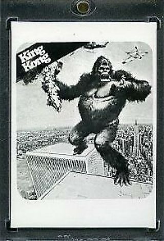 1976 Topps King Kong Movie 4 - Color Film Positive.  7