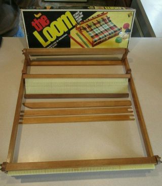 Vintage Nsi Table - Top 20 " Weaving The Loom No.  805