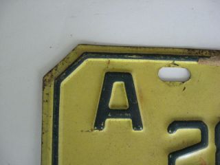 1961 Florida Motorcycle License Plate 28 - 71 5