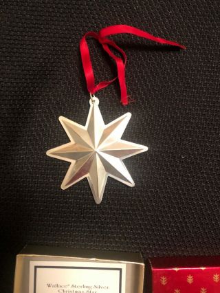 Wallace Sterling Silver Christmas Star