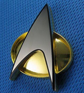 1:1 Star Trek The Next Generation Communicator Magnetic Captain Badge